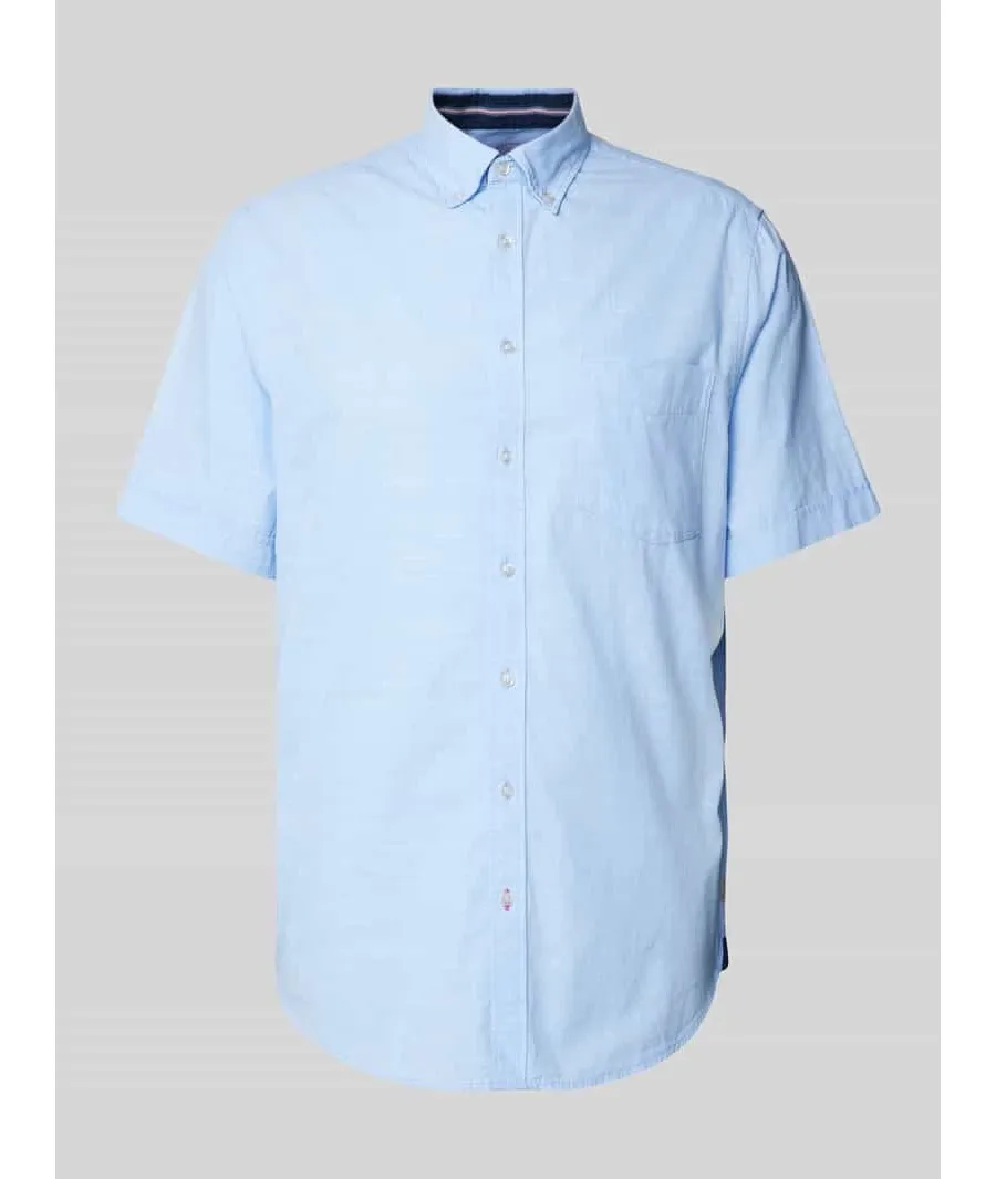 obrazek 1 Koszula casualowa o kroju regular fit z kołnierzykiem typu button down