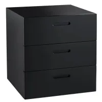 Zdjęcie Wysokiej jakości kontenerek drewniany z 3 szufladami do pomieszczeń biurowych