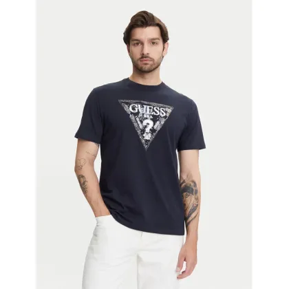 Zdjęcie Guess T-Shirt M5YI15 I3Z14 Granatowy Regular Fit