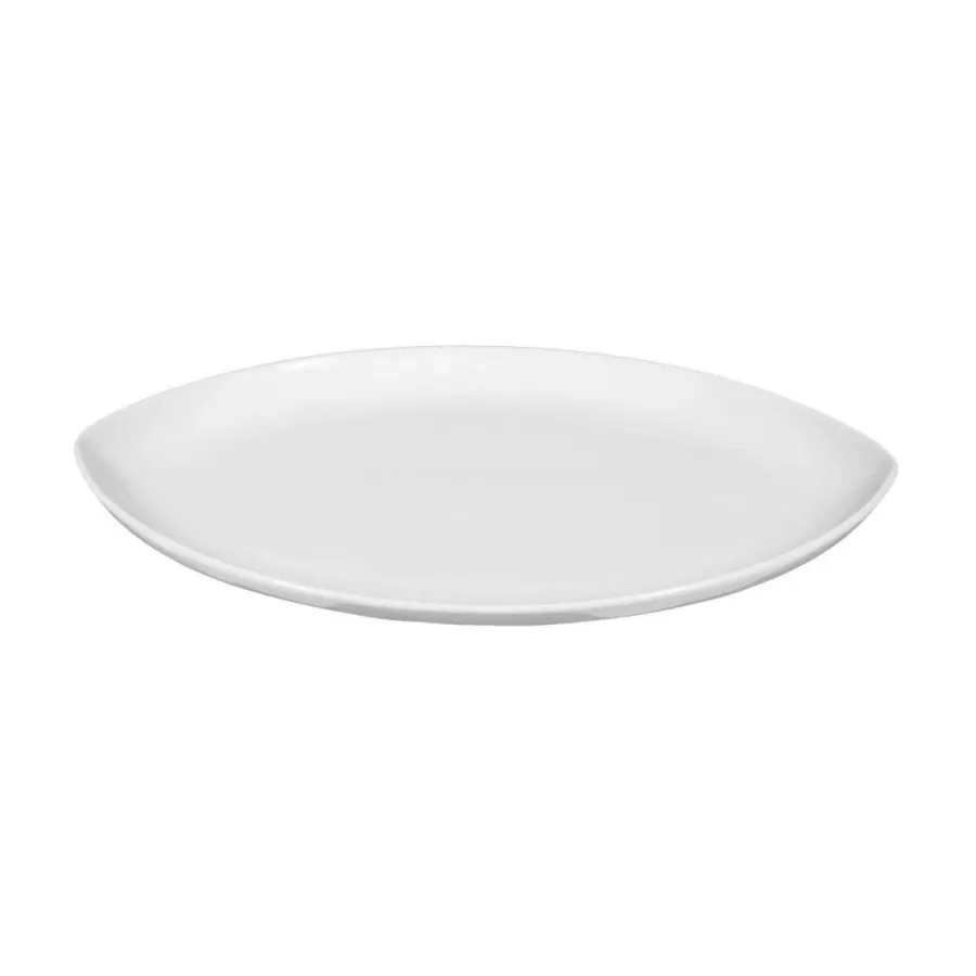 obrazek 3 Płaski owalny porcelanowy talerz 25 cm - Seltmann Weiden