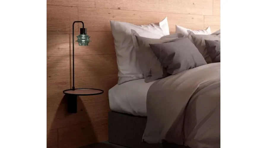 obrazek 2 Lampa ścienna Drip lub Drop z półką i wejściem USB