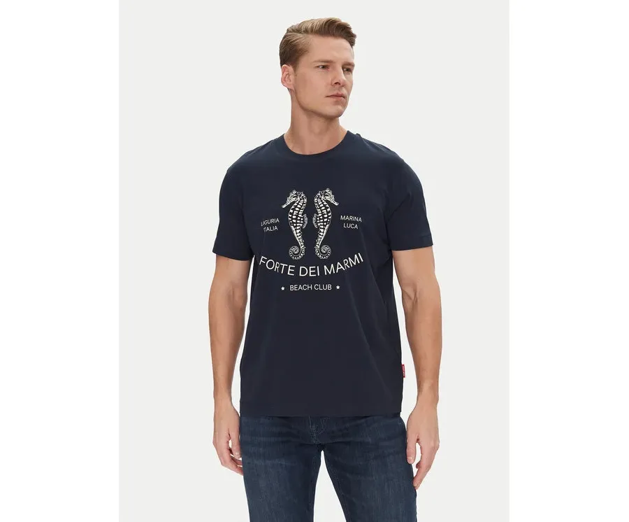 obrazek 1 JOOP! Jeans T-Shirt 15 JJJ-25Almir 30045693 Granatowy Modern Fit