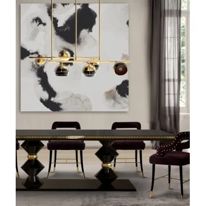 Zdjęcie Inspirowana Czarną Wdową lampa wisząca Black Widow II