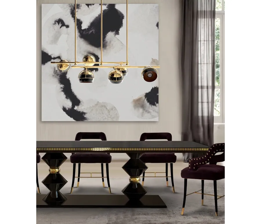 obrazek 1 Inspirowana Czarną Wdową lampa wisząca Black Widow II