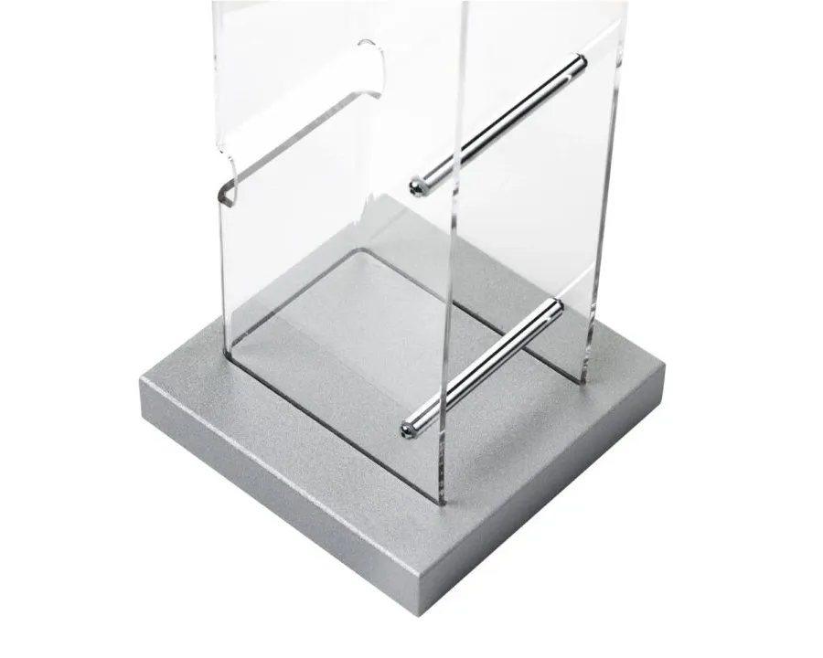 obrazek 4 Stylowy stojak na płyty CD z pleksi