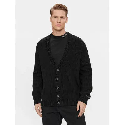 Zdjęcie Calvin Klein Jeans Kardigan J30J325066 Czarny Regular Fit