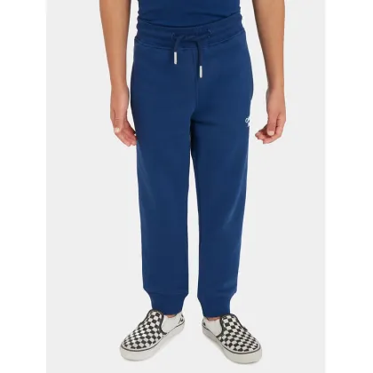 Zdjęcie Calvin Klein Jeans Spodnie dresowe Stack Logo IB0IB01282 Granatowy Regular Fit