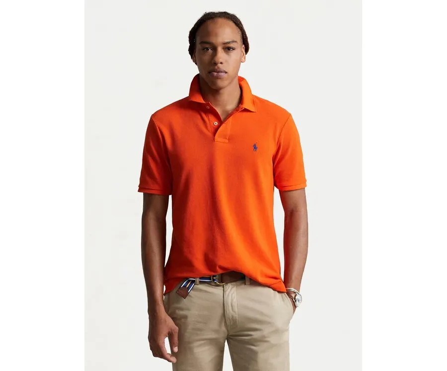 obrazek 1 Polo Ralph Lauren Polo 710795080025 Pomarańczowy Slim Fit