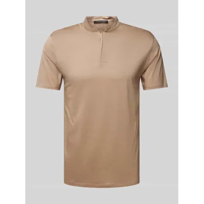 Zdjęcie Koszulka polo w jednolitym kolorze model ‘Louis’