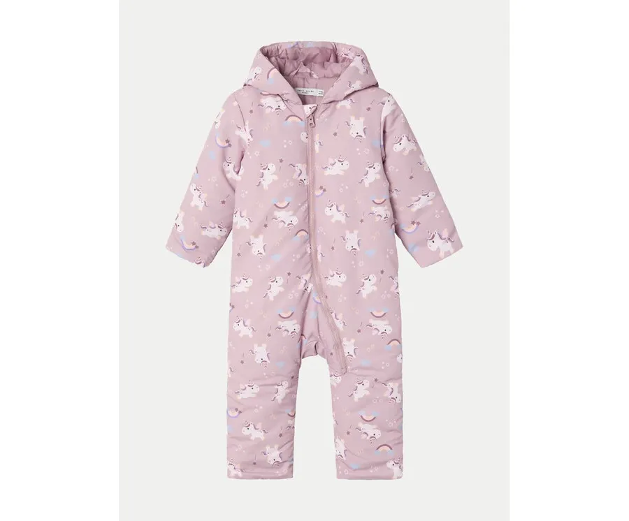 obrazek 1 NAME IT Kombinezon zimowy 13232548 Różowy Regular Fit