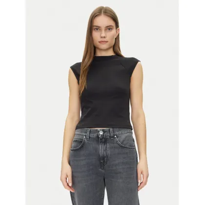 Zdjęcie Calvin Klein Bluzka Liquid Touch Top K20K208422 Czarny Slim Fit