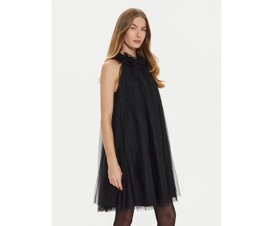 obrazek 1 TWINSET Sukienka koktajlowa 242AT2150 Czarny Loose Fit