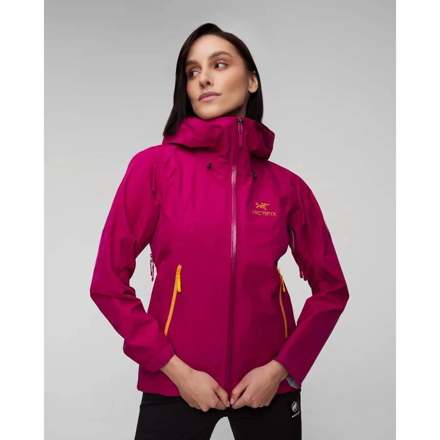 obrazek 1 Różowa Kurtka Hardshellowa Damska Arcteryx Beta Lt