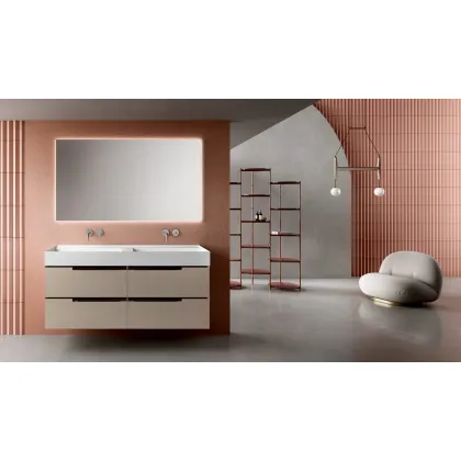 Zdjęcie Zjawiskowy komplet włoskich mebli Profilo do łazienki