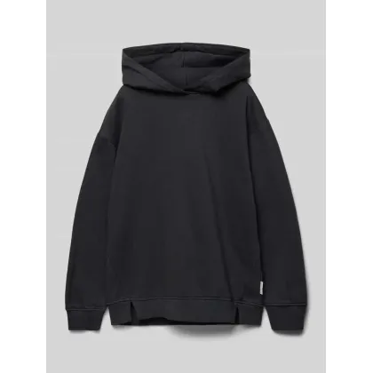 Zdjęcie Bluza o kroju oversized z bawełny z kapturem i nadrukiem z tyłu