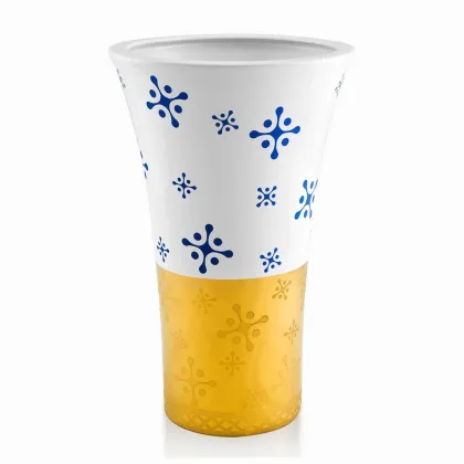 Picture Ceramic vase with a modern decorative pattern – Ahura