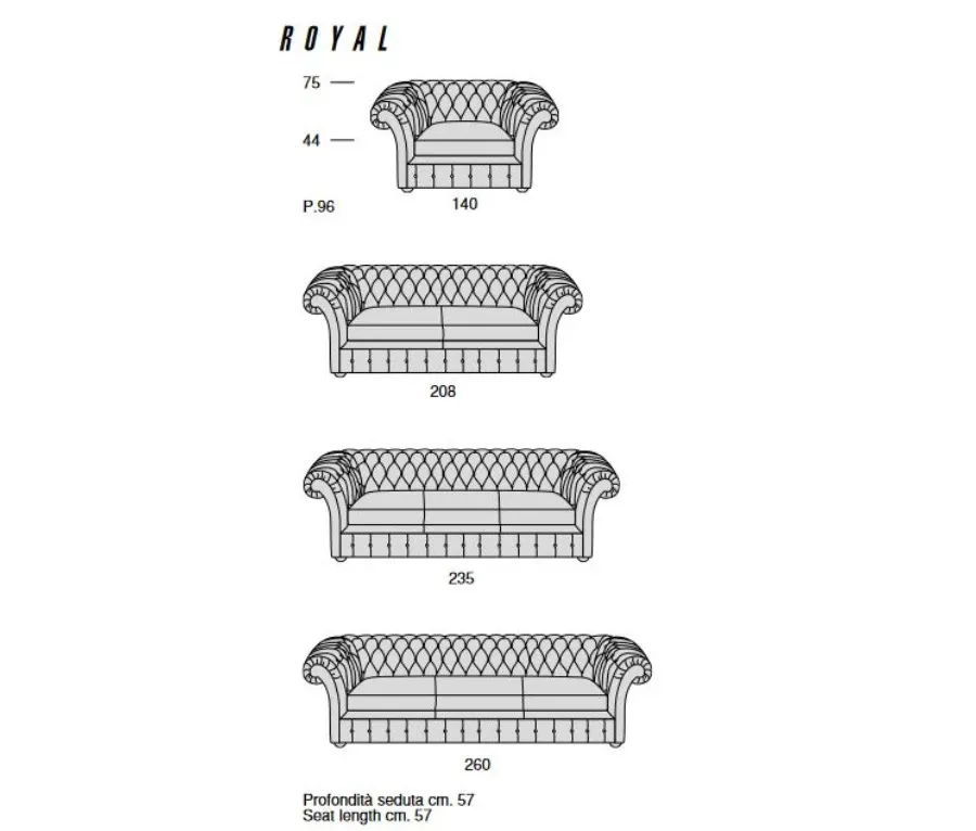 obrazek 4 Klasyczna sofa do wyjątkowego wnętrza – Mascheroni