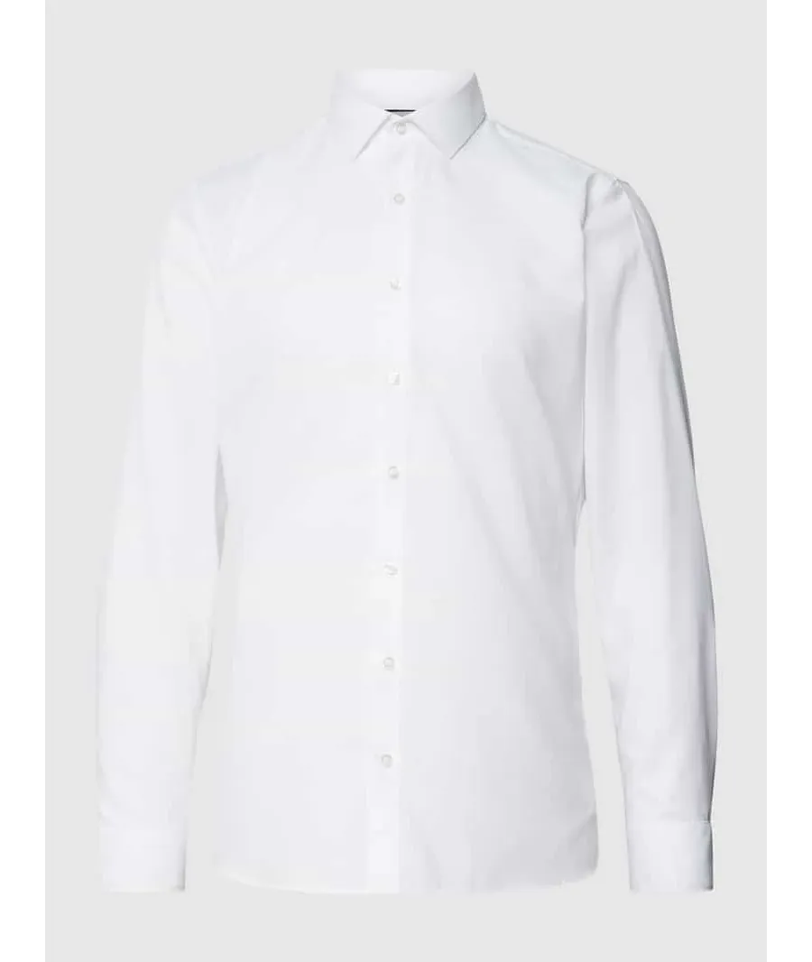 obrazek 1 Koszula biznesowa o kroju slim fit z diagonalu