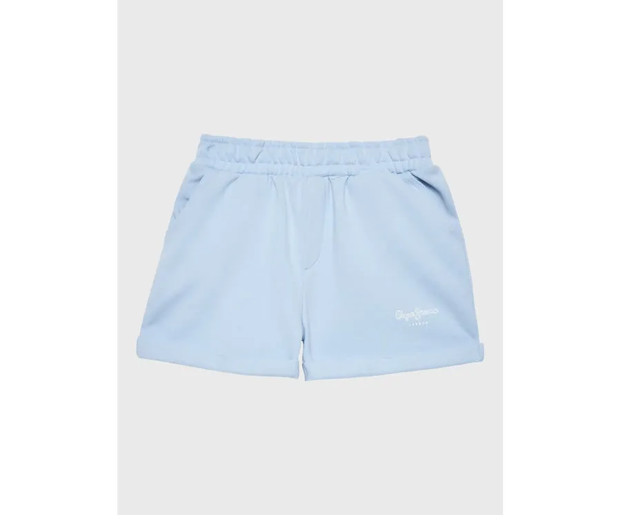 obrazek 1 Pepe Jeans Szorty sportowe Rosemary PG800731 Błękitny Regular Fit