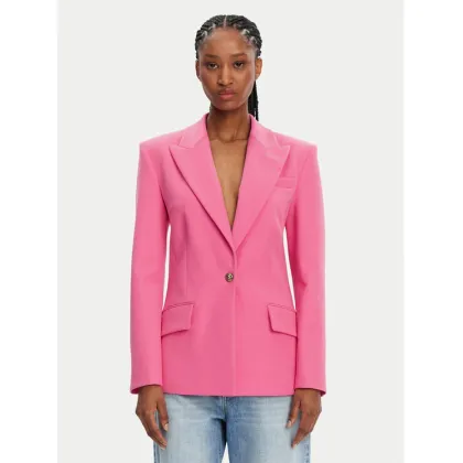 Zdjęcie Versace Jeans Couture Marynarka 78HAQ702 Różowy Slim Fit