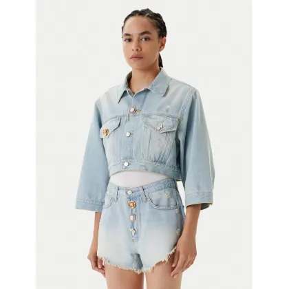 Zdjęcie ViCOLO Kurtka jeansowa DD5097 Błękitny Regular Fit