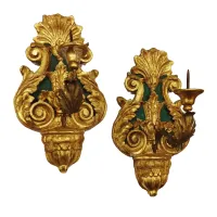 Zdjęcie Eleganckie kinkiety z XVIII wieku