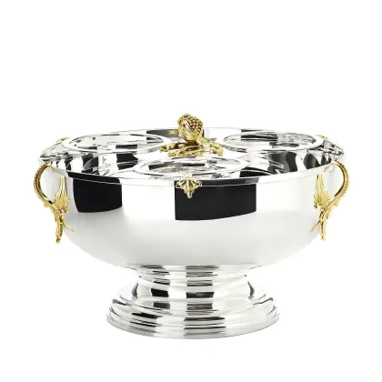 Zdjęcie Zdobiony włoski cooler Inglese na 3 butelki