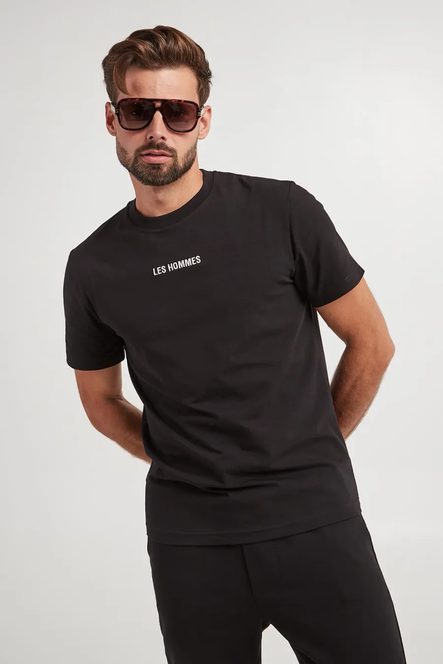 obrazek 1 T-shirt męski z logo LES HOMMES Les Hommes
