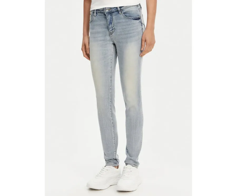 obrazek 1 Armani Exchange Jeansy XW000129 AF12853 MB001 Niebieski Super Skinny Fit