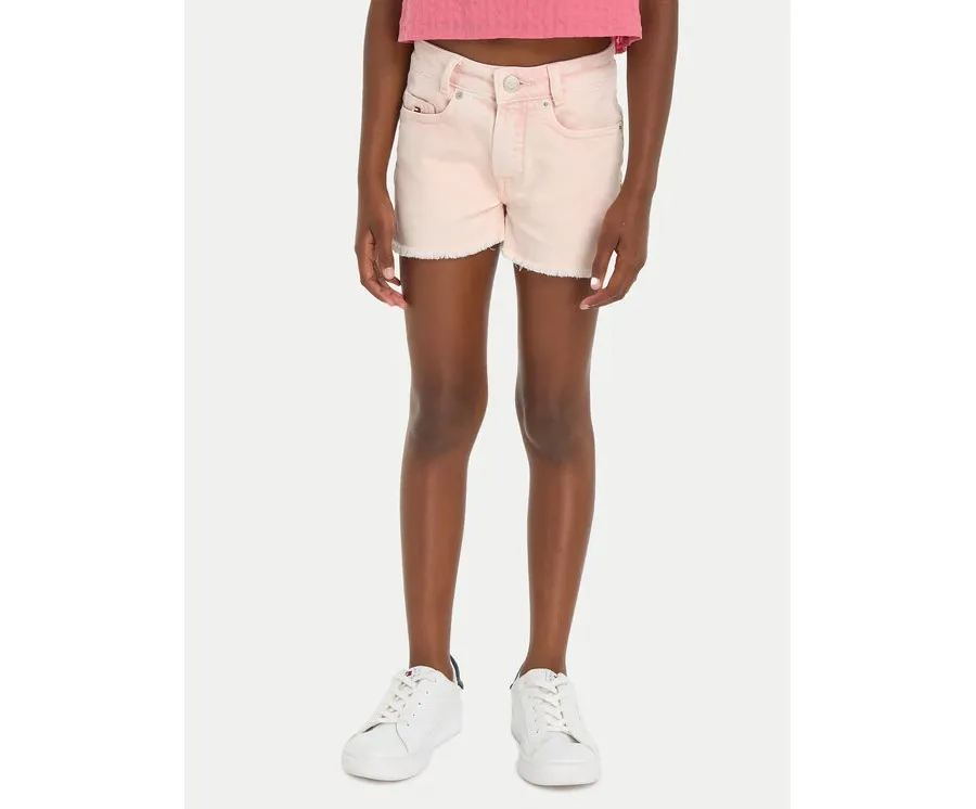 obrazek 1 Tommy Hilfiger Szorty jeansowe Harper KG0KG07918 Różowy Relaxed Fit
