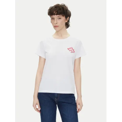 Zdjęcie Pepe Jeans T-Shirt Rosey PL506070 Biały Regular Fit