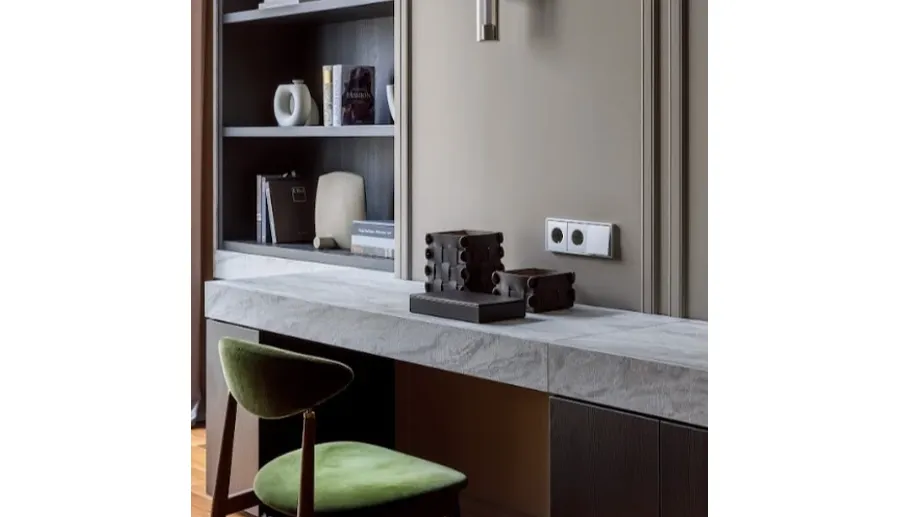 obrazek 2 Piękny mały czarny koszyk Shlesser 13x13xH17 cm z naturalnej skóry z recyklingu