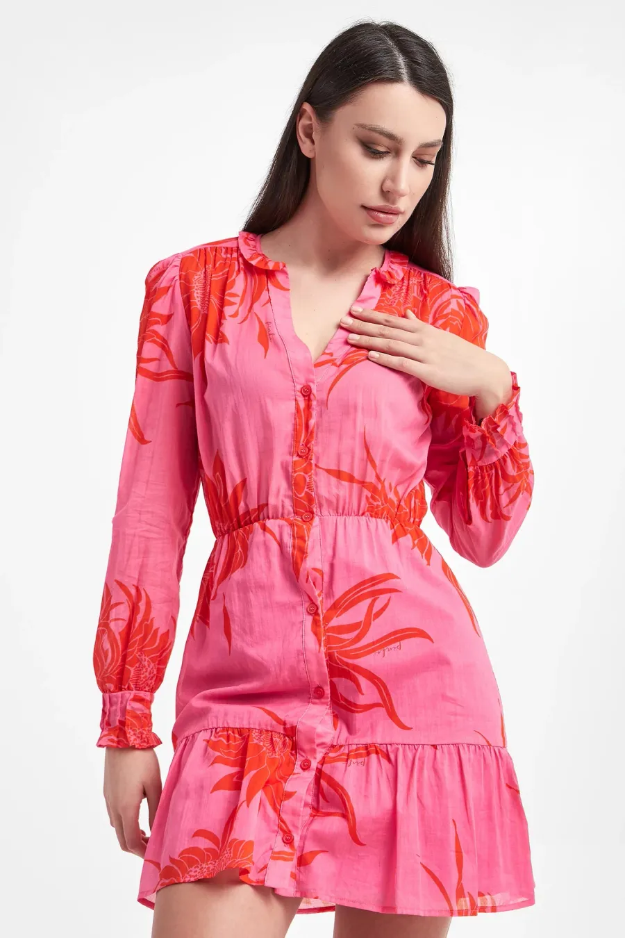 obrazek 1 Sukienka szmizjerka Nomade PINKO Pinko