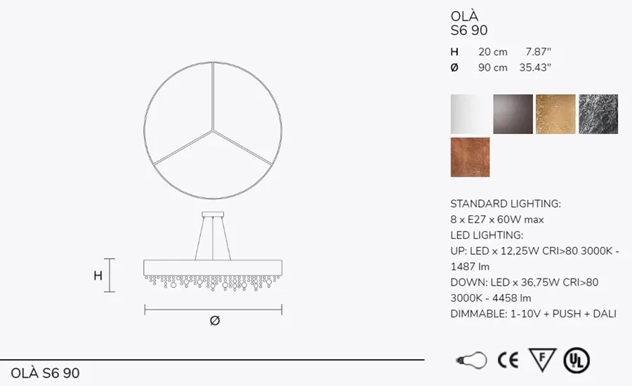 picture 6 Beautiful chandelier Olà S6
