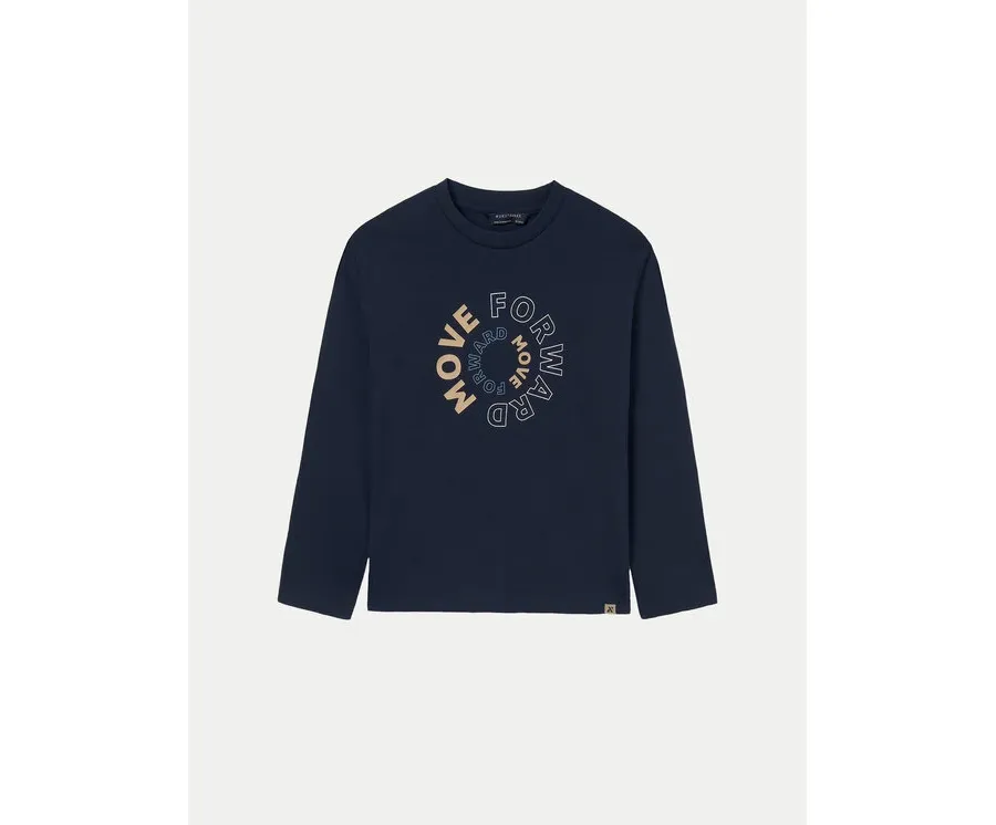 obrazek 1 Mayoral Bluzka 842 Granatowy Regular Fit