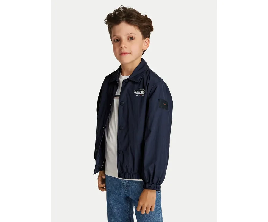 obrazek 1 Tommy Hilfiger Kurtka przejściowa Coach KB0KB09364 Granatowy Regular Fit