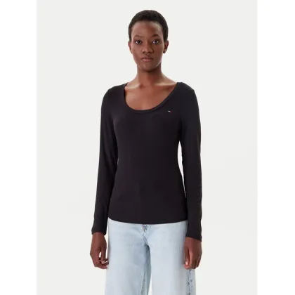 Zdjęcie Tommy Jeans Bluzka DW0DW20921 Czarny Regular Fit