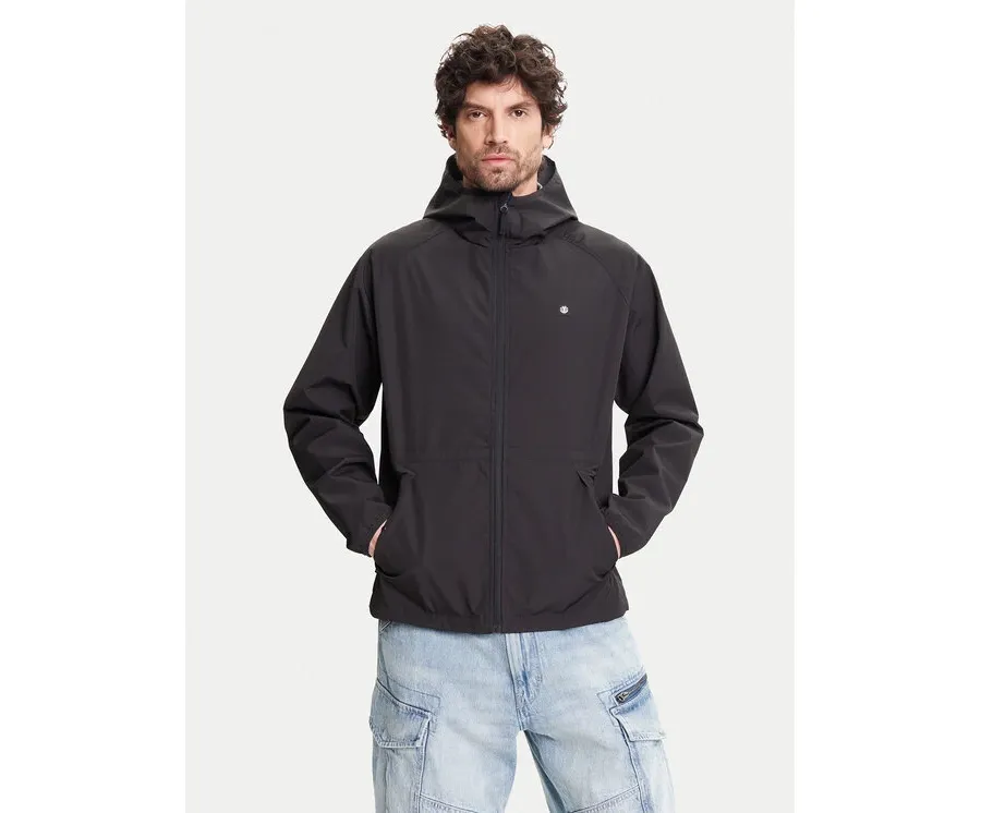 obrazek 1 Element Kurtka przeciwdeszczowa Alder 2.0 Travel ELYJK00250 Czarny Relaxed Fit