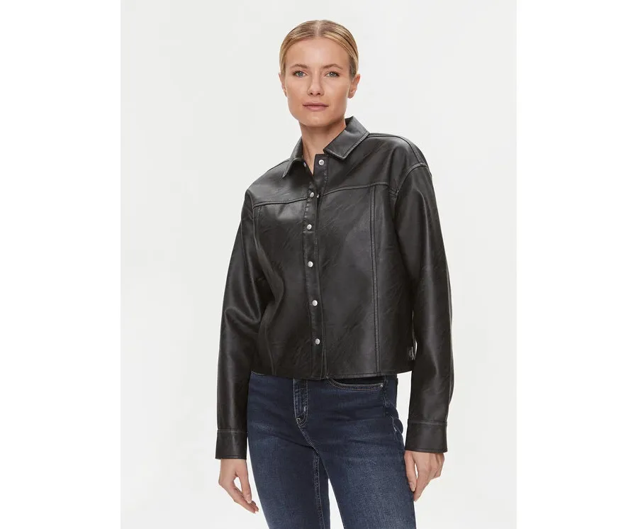 obrazek 1 Calvin Klein Jeans Koszula J20J223240 Czarny Relaxed Fit
