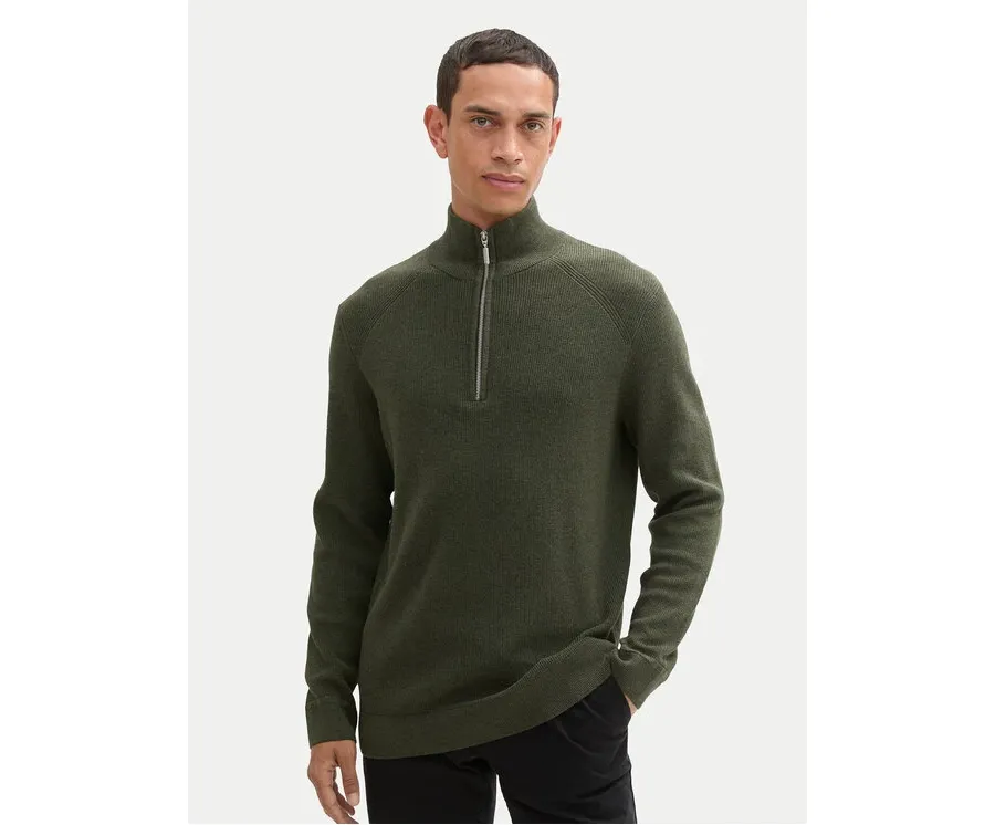 obrazek 1 Tom Tailor Sweter 1042454 Zielony Regular Fit