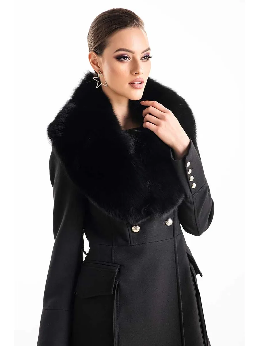 picture 3 Luxurious elegant fox / raccoon fur collar - A&A Vesa