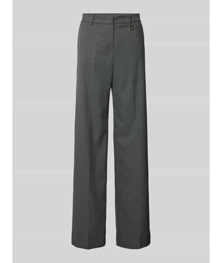 obrazek 1 Spodnie materiałowe o kroju regular fit z kantami