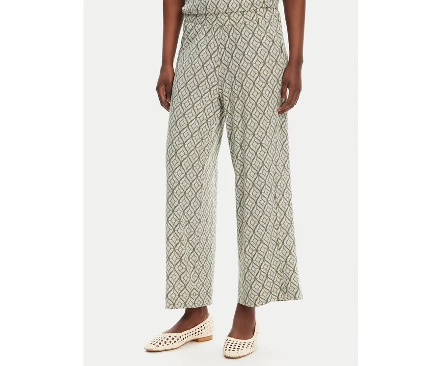 obrazek 1 Olsen Spodnie materiałowe 14002433 Zielony Relaxed Fit