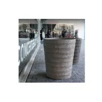 Picture Clay terrace flowerpot - Atelier Vierkant