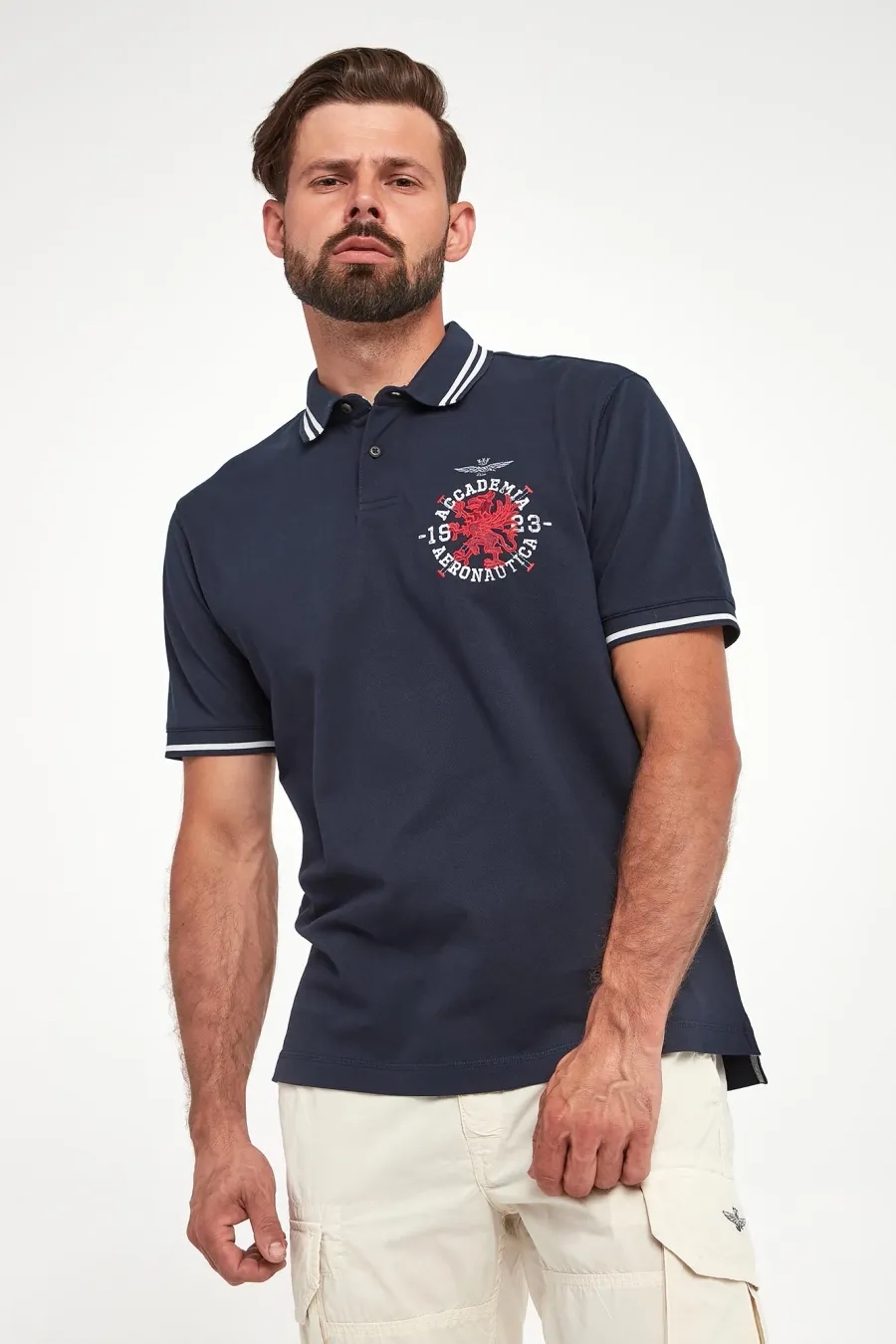 obrazek 1 Polo męskie AERONAUTICA MILITARE Aeronautica Militare