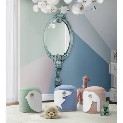 Picture Luxurious mirror for a girl's room