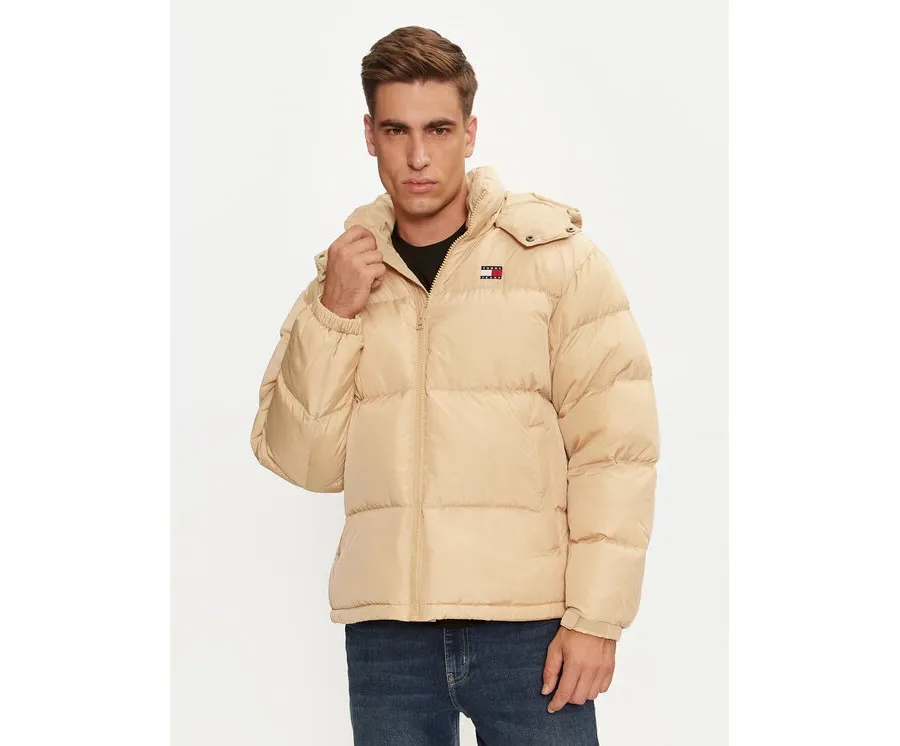 obrazek 1 Tommy Jeans Kurtka puchowa Alaska DM0DM19537 Beżowy Loose Fit