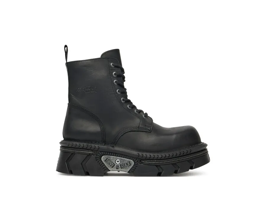 obrazek 1 NEW ROCK Glany M-MILI084N-S6 Czarny