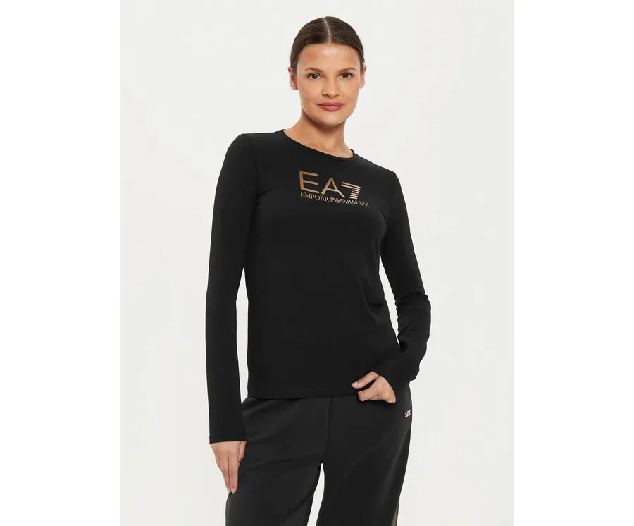 obrazek 1 EA7 Emporio Armani Bluzka 6DTT09 TJQCZ 0210 Czarny Slim Fit