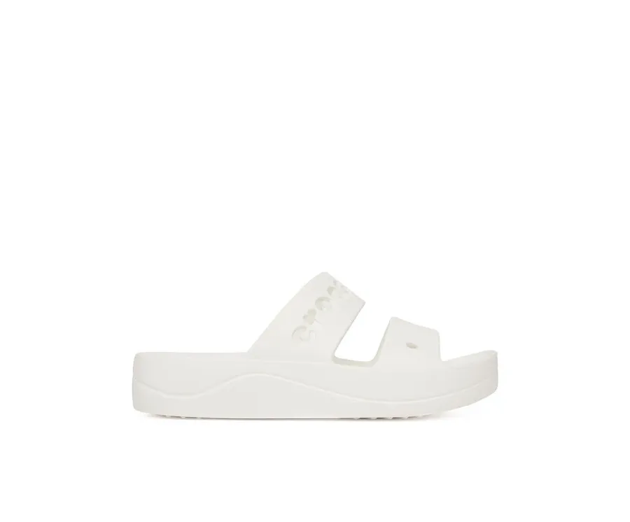 obrazek 1 Crocs Klapki BAYA PLATFORM SANDAL 208188-100 Biały